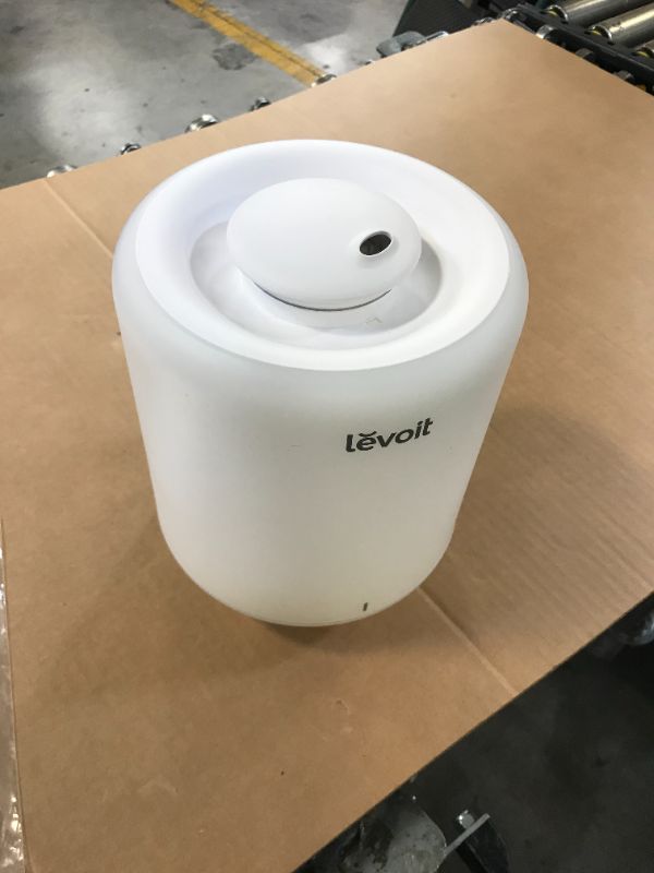 Photo 4 of LEVOIT Humidifiers for Bedroom, Cool Mist Top Fill for Baby Nursery Kids and Plants with Essential Oils, Ultrasonic, Smart Control with Constant Humidity, Super Quiet, Easy Clean, BPA Free, 3L, White
