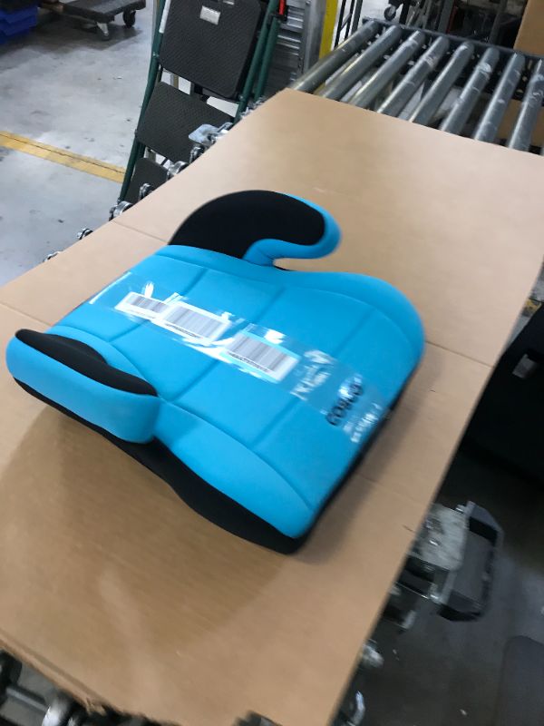 Photo 2 of Cosco Topside Booster Car Seat - Easy to Move, Lightweight Design (Turquoise)
