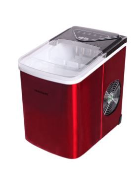 Photo 1 of Frigidaire 26lb. Countertop Portable Ice Maker - (EFIC121-SSRED) Stainless Steel
