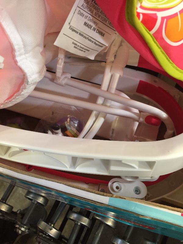 Photo 2 of Fisher-Price Infant-To-Toddler Rocker - Soothing Baby Seat with Removable Bar, Floral Confetti
