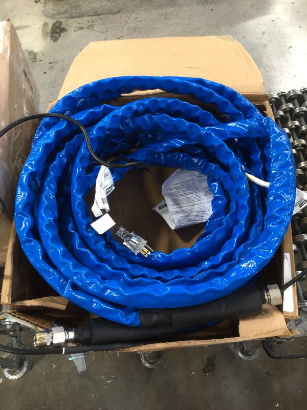 Photo 2 of Camco 22912 50 Feet Taste Pure Heated Drinking Water Hose with Thermostat - Lead Free
