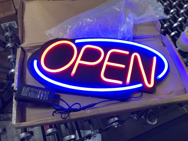 Photo 1 of OPEN LED SIGN 