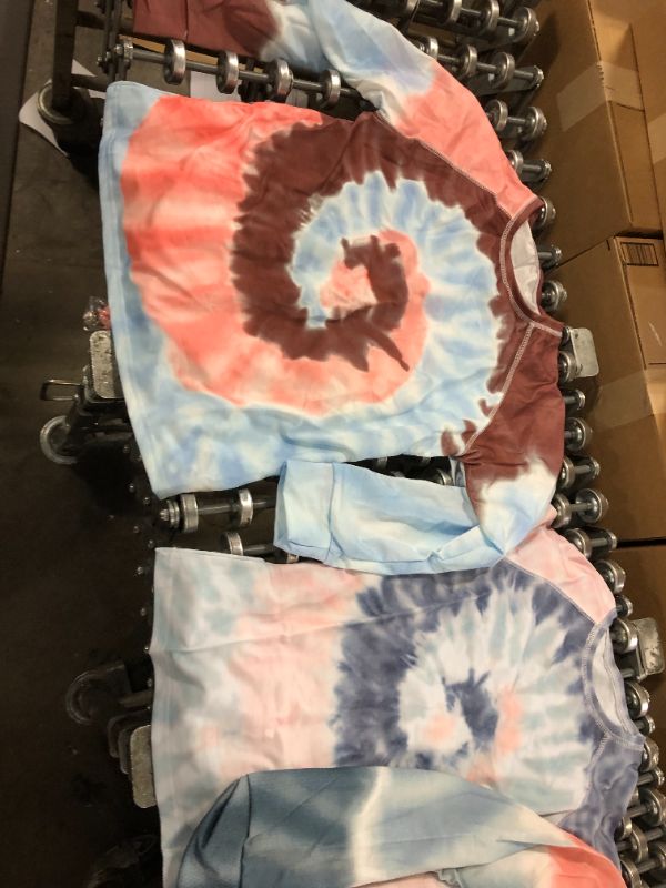 Photo 3 of 3 TYE DYE LONG SLEEVE SHIRTS VARIOUS SIZES 