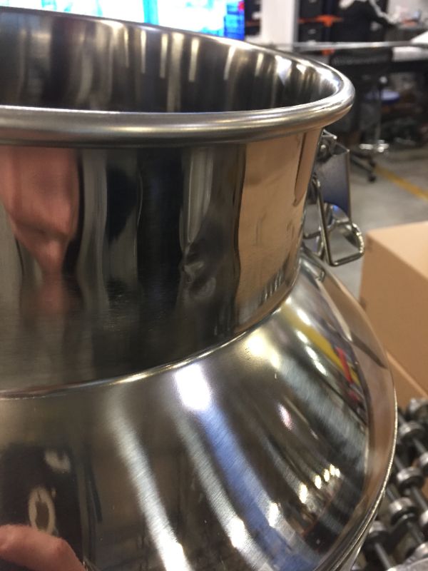 Photo 2 of 15.85 Gallon Stainless Steel Milk Can 60 Liter Milk Bucket Wine Pail Bucket with Sealed Lid, Airtight Storage Canister Milk Transport Can, Milk Can Bucket for Milk and Wine Liquid Storage(60L)
