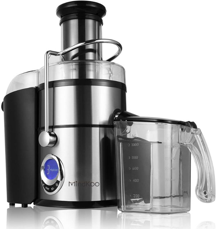 Photo 1 of Mindkoo Juicer 800 Watt Dual Speed Fruit and Vegetable Juice Extractor
