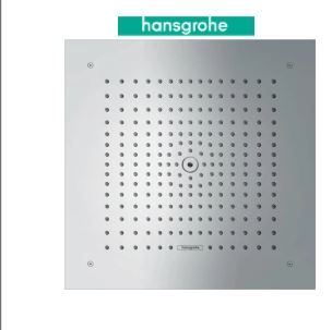 Photo 1 of 
Hansgrohe Raindance E Showerhead 400 Square 1-Jet Trim - 2.5 GPM