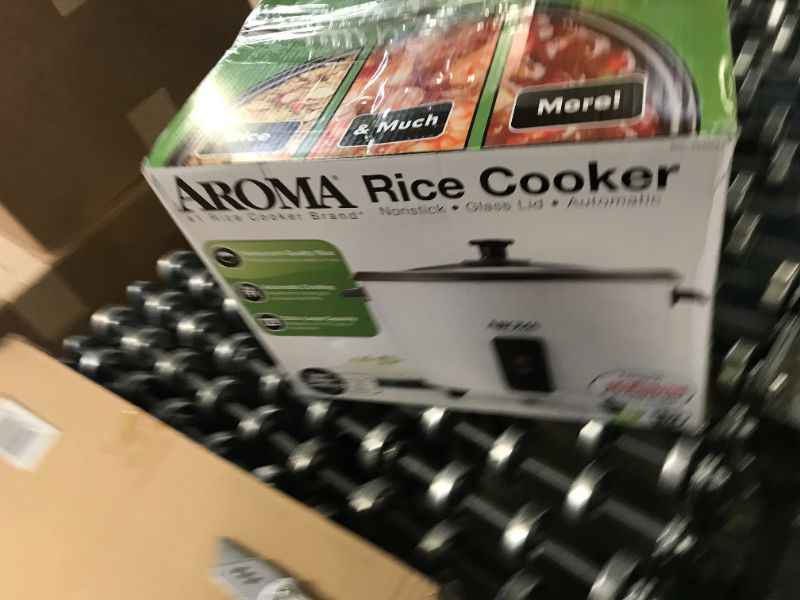 Photo 5 of Aroma Housewares 32-Cup (Cooked) (16-Cup UNCOOKED) Pot Style Rice Cooker (ARC-7216NG) , White
