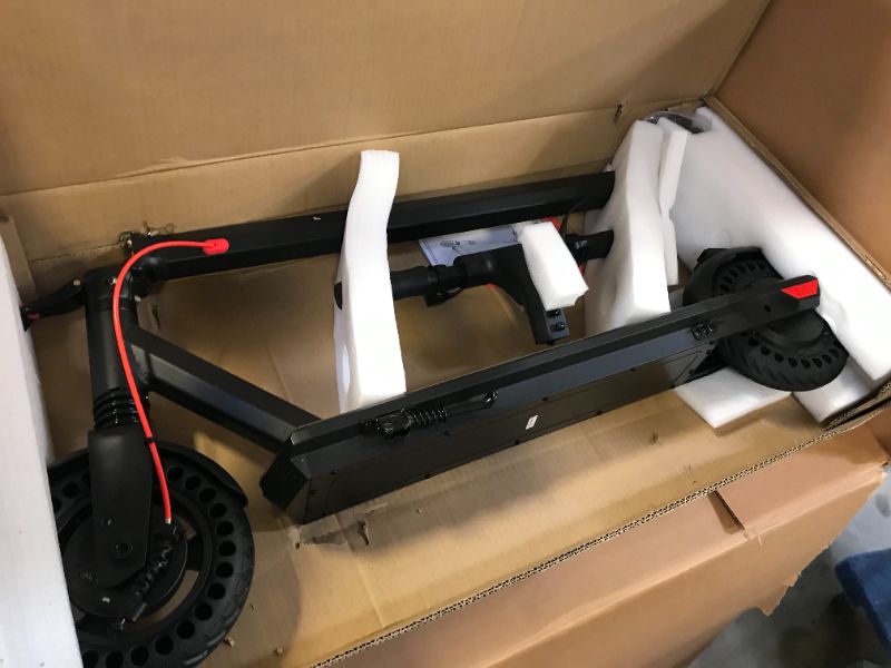 Photo 3 of YYD ROBO Electric Kick Scooter 350W Powerful Motor Max Speed 19mph for Adults, Long-Range Battery,Folding Commuter Scooters--- brand new sealed ---Opened for Pictures 
