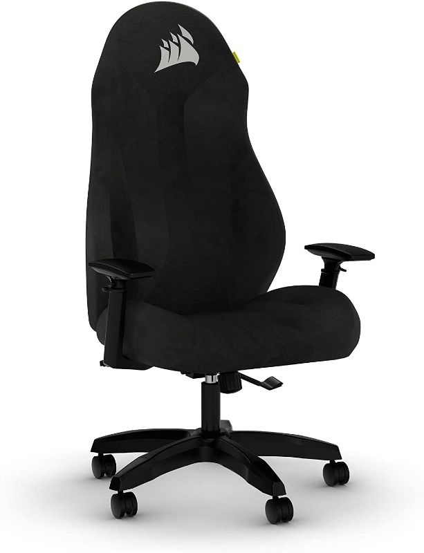 Photo 1 of CORSAIR TC60 Fabric Gaming Chair - Relaxed Fit - Black
--- brand new sealed ----