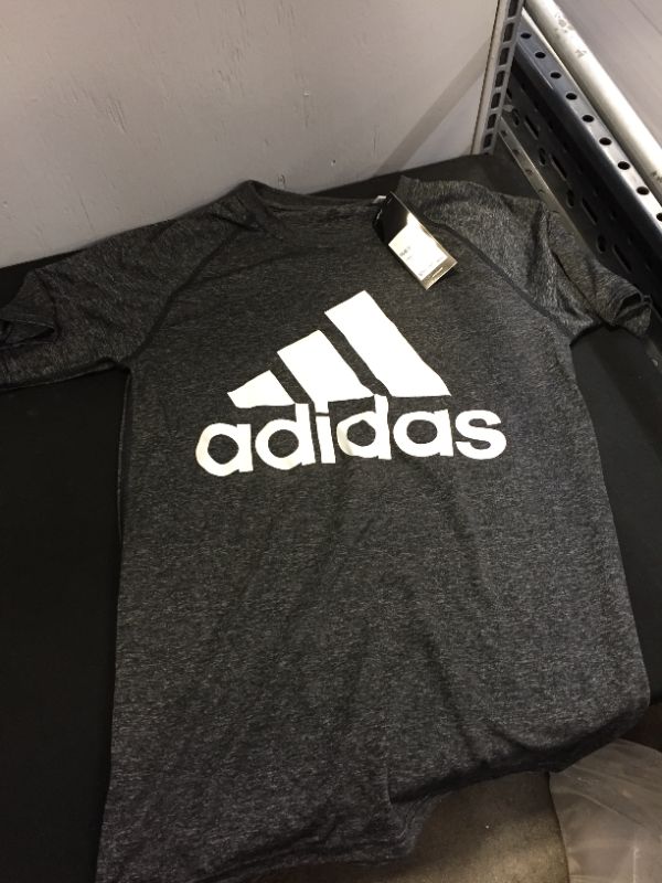 Photo 2 of Adidas Ultimate Badge of Sport Liquid Tee  GREY
SIZE SMALL
