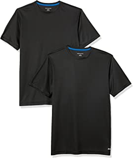 Photo 1 of AMAZON ESSENTIALS MENS PERFORMANCE TECH T-SHIRTS BLACK 2 PCK
SIZE XL