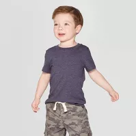 Photo 1 of Toddler Boys' Short Sleeve T-Shirt - Cat & Jack™ NAVY
SIZE 3T