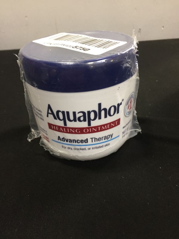 Photo 2 of Aquaphor Healing Ointment Moisturizing Skin Protectant for Dry Cracked Hands Heels and Elbows Use After Hand Washing Oz Jar, bA, Fragrance Free, 14 Ounce
