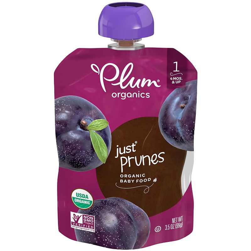 Photo 1 of Plum Organics Stage 1 Organic Baby Food, Prune Puree, 3.5 Ounce (Pack of 12)
exp jan 10 2022