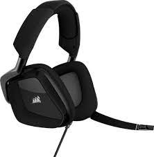 Photo 1 of Corsair VOID ELITE SURROUND Premium Gaming Headset with 7.1 Surround Sound - Carbon - Stereo - Mini-phone, USB - Wired - 32 Ohm - 20 Hz - 30 KHz -

