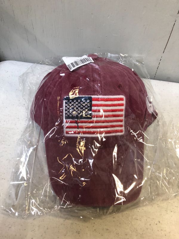 Photo 1 of America hat (red)