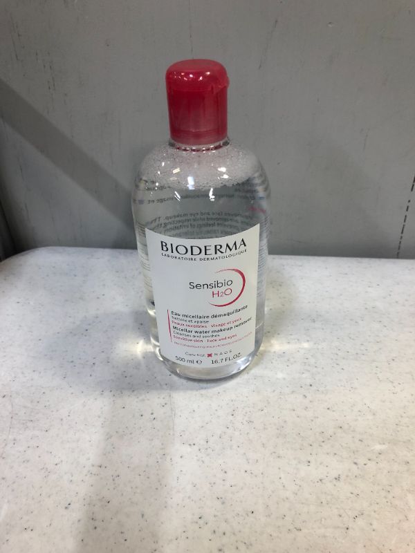 Photo 2 of 
Bioderma - Sensibio - H2O Micellar Water - Makeup Remover Cleanser - Face Cleanser for Sensitive Skin