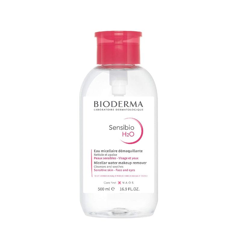 Photo 1 of 
Bioderma - Sensibio - H2O Micellar Water - Makeup Remover Cleanser - Face Cleanser for Sensitive Skin