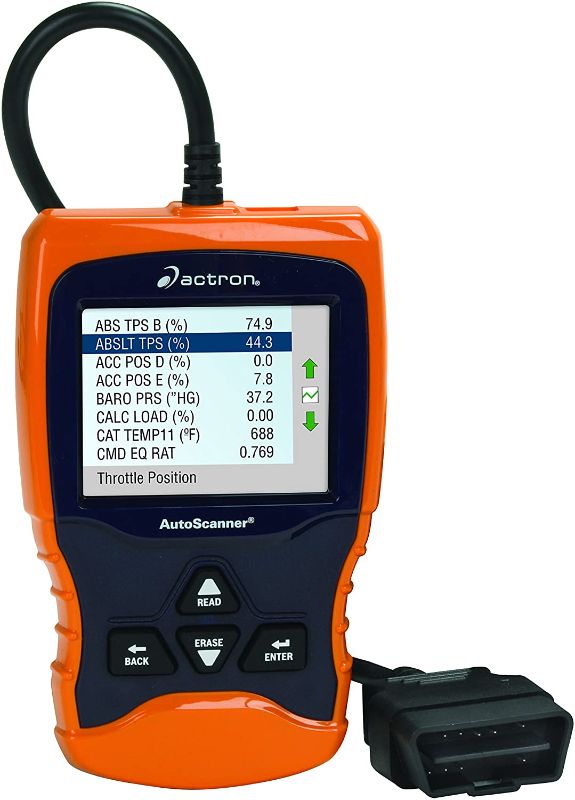 Photo 1 of Actron CP9670 AutoScanner Trilingual OBD II, CAN, and ABS Scan Tool with Color Screen for 1996 and Newer Vehicles
