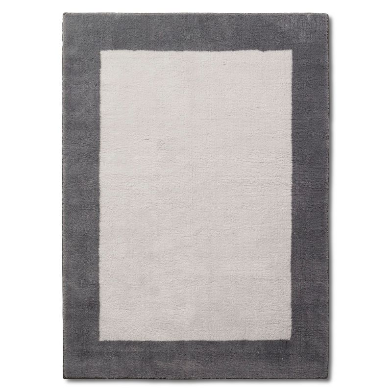 Photo 1 of 48"x66" Border Rug Gray - Pillowfort