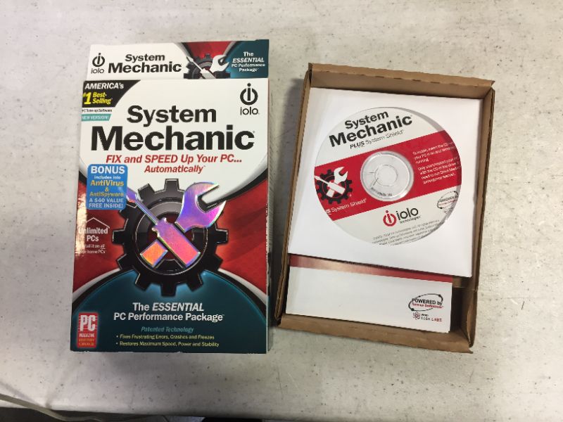 Photo 2 of System Mechanic (PC Software)
