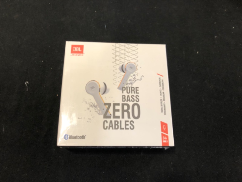 Photo 1 of JBL Pure Bass Zero Cables Wireless Earbuds