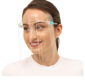 Photo 1 of 10pcs Glasses Face Shield Reusable Goggle Shields Replaceable Anti Fog Shields Transparent Face Shield for Women and Men (10, Transparent)
2 pack