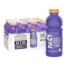 Photo 1 of (12 Bottles) Gatorade G2 Thirst Quencher Low Calorie Sports Drink, Grape, 20 fl  Exp--I don't see the expiration date
