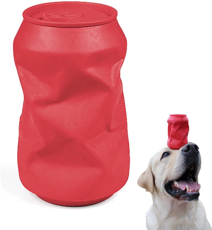Photo 1 of Dog Chew Toys for Aggressive Chewers-Dog Squeaky Toys?Non-Toxic Natural Rubber Durable Dog Toys, Dog's Funny Playing Partner.
