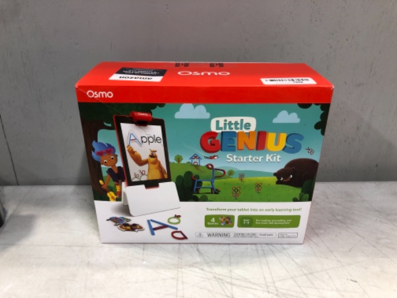 Photo 2 of Osmo - Little Genius Starter Kit for Fire Tablet - 4 Educational Learning Games - Preschool Ages - Problem Solving, & Creativity - STEM Toy (Osmo Fire Tablet Base Included - Amazon Exclusive)
