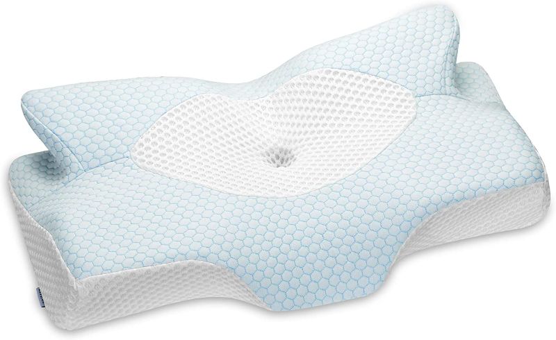 Photo 1 of elviros contour memory foam cervical pillow