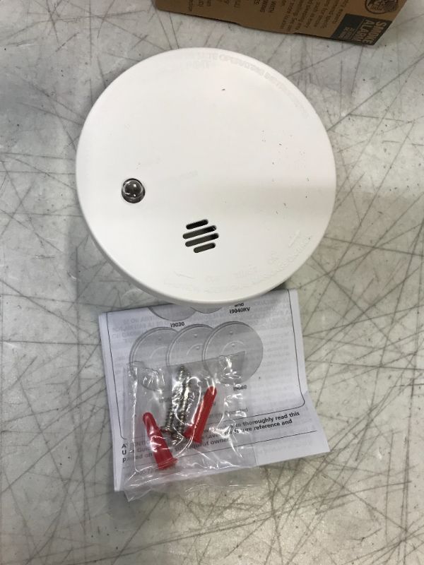 Photo 2 of Code One Smoke Detector, Battery Powered with Ionization Sensor, Smoke Alarm PACK OF 4
