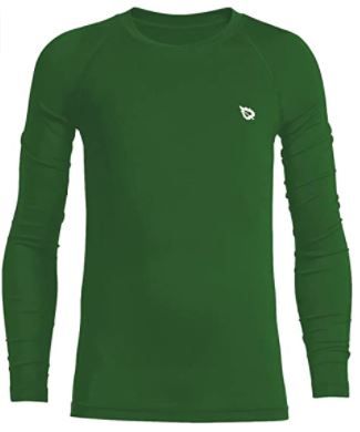 Photo 1 of BALEAF Boys' and Girls' Youth Compression Shirts Long Sleeve Undershirts Performance Baselayer
Size: M