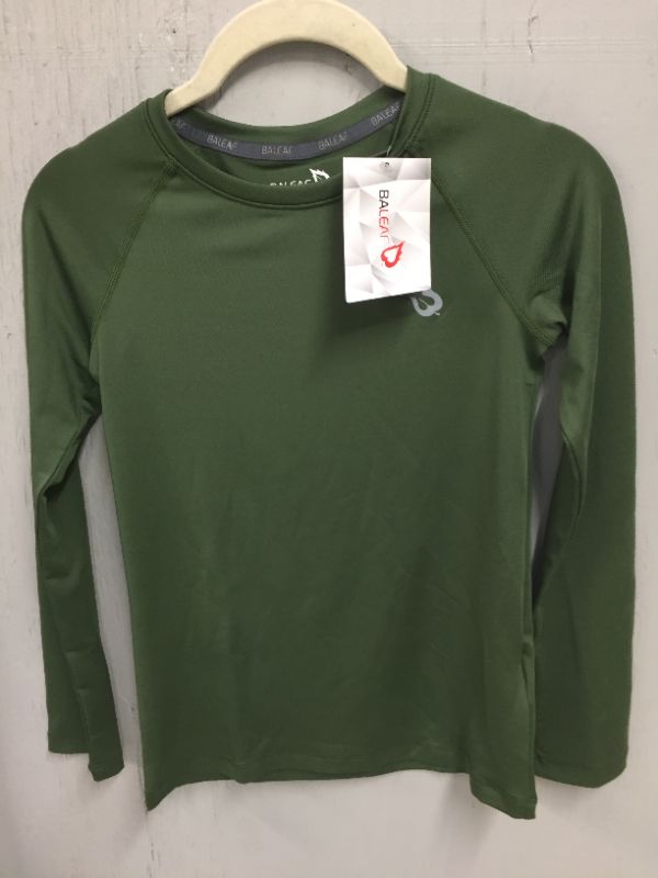 Photo 2 of BALEAF Boys' and Girls' Youth Compression Shirts Long Sleeve Undershirts Performance Baselayer
Size: M