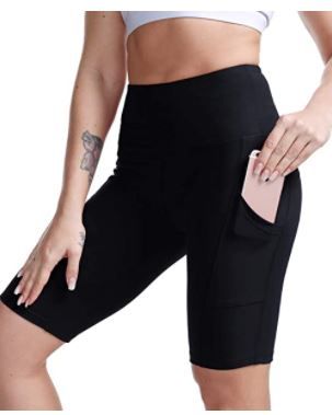 Photo 1 of High Waisted Yoga Shorts for Women Tummy Control Workout Running Biker Shorts 3 Pack
Size: M