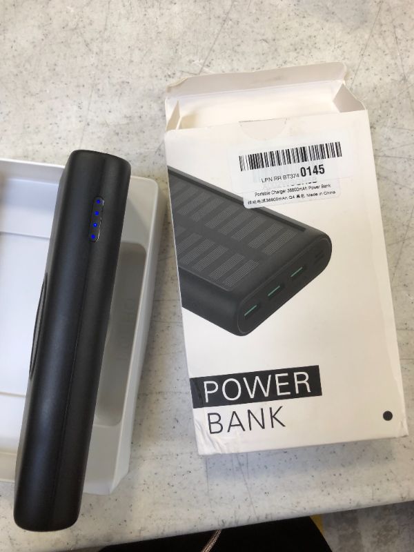 Photo 2 of Portable Charger, 313 Power Bank (PowerCore Slim 10K) 10000mAh Battery Pack with High-Speed PowerIQ Charging Technology and USB-C (Input Only) for iPhone, Samsung Galaxy, and More
