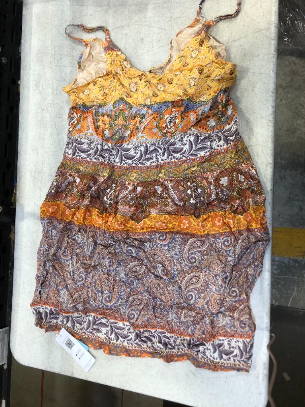 Photo 2 of Paisley Print Drawstring Dress