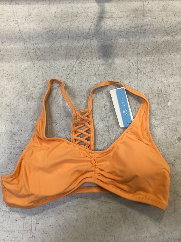 Photo 2 of Mavis Ruched Bikini Top size medium 