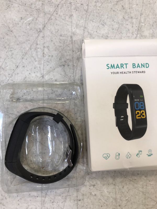 Photo 1 of Fitness Tracker with Heart Rate Monitor, Activity Tracker with Connected GPS, Waterproof Smart Fitness Band with Step Counter , Calorie&nbsp;Tracker , Pedometer for Kid and Adult
