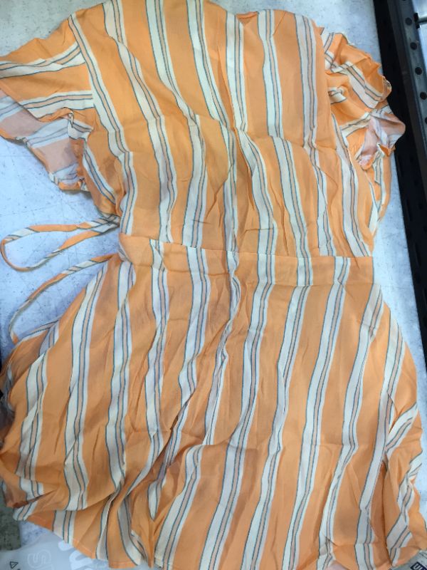 Photo 1 of Ariana Striped Wrap Dress size extra large 