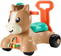 Photo 7 of Fisher-Price Walk Bounce & Ride Pony, Infant to Toddler Musical Walker and Ride-On Toy
