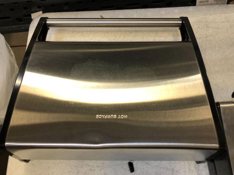 Photo 2 of Hamilton Beach Searing Grill with Lid Viewing Window