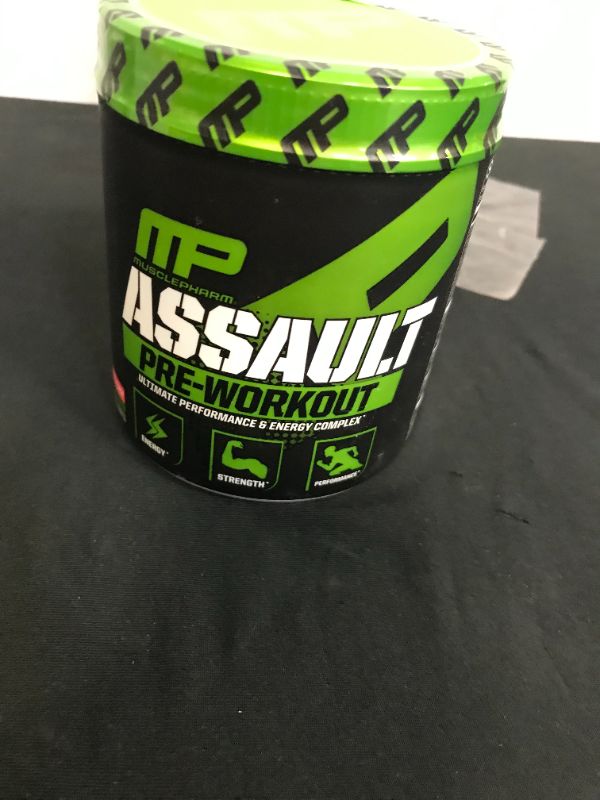 Photo 2 of  MusclePharm Assault Pre-Workout Powder, Pre-Workout Creatine for Energy, Focus, Strength, and Endurance with Creatine, Taurine, and Caffeine, Fruit Punch, 30 Servings
05/22