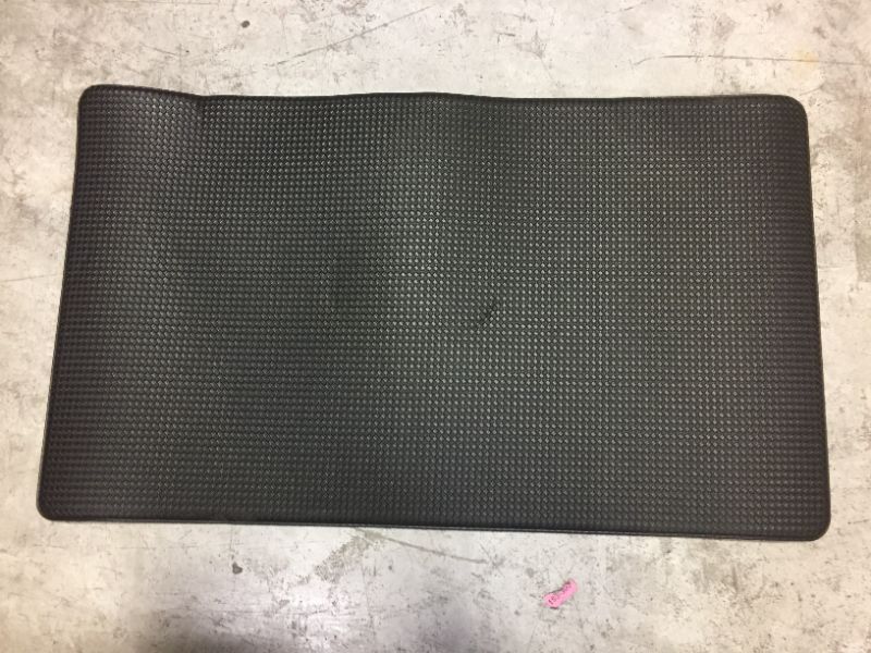 Photo 2 of OFFICE MAT AND RUNNER MAT-59"X21"(ITEM IS DIRTY AND WARPED)