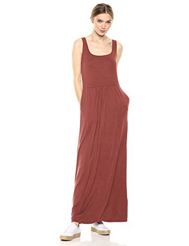 Photo 1 of Daily Ritual Women's Jersey Sleeveless Empire-Waist Maxi Dress-XL
