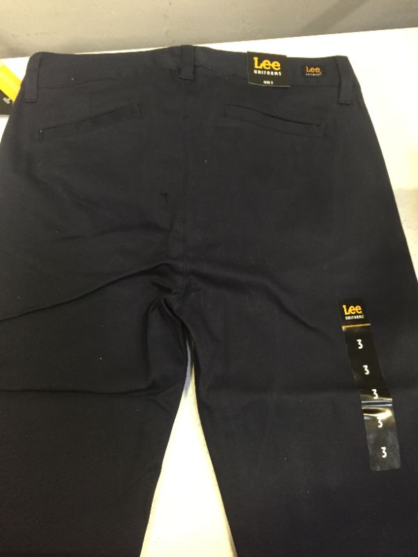 Photo 3 of Lee Uniforms Juniors Original Skinny Leg Pant SIZE 3 