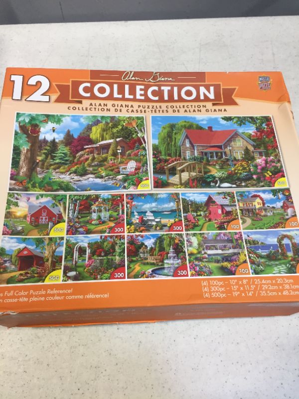 Photo 1 of 12 COLLECTION ALAN GIANA PUZZLE BUNDLE --- POSSIBLY MISSING PIECES 