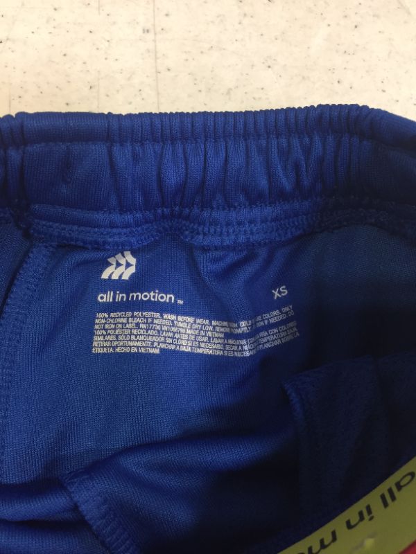 Photo 2 of ALL IN MOTION BOYS SWEATS BLUE SIZE XS 