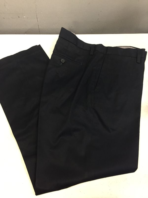 Photo 2 of BUTTONED DOWN MENS SLACKS BLACK SIZE 35WX30L