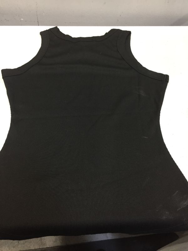 Photo 2 of BTFBM WOMENS BLACK TANKTOP SIZE MEDIUM ---- MARK ON ITEM 